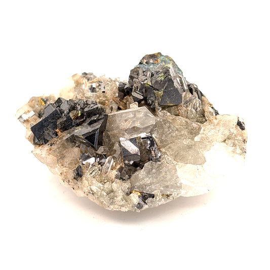 Quartz, Galena, & Sphalerite from Madan Mine, Bulgaria