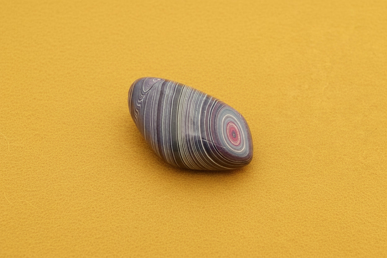 Corvettite Free From, 27.72ct, 29x21x13mm "Fordite" Bowling Green, KY, USA