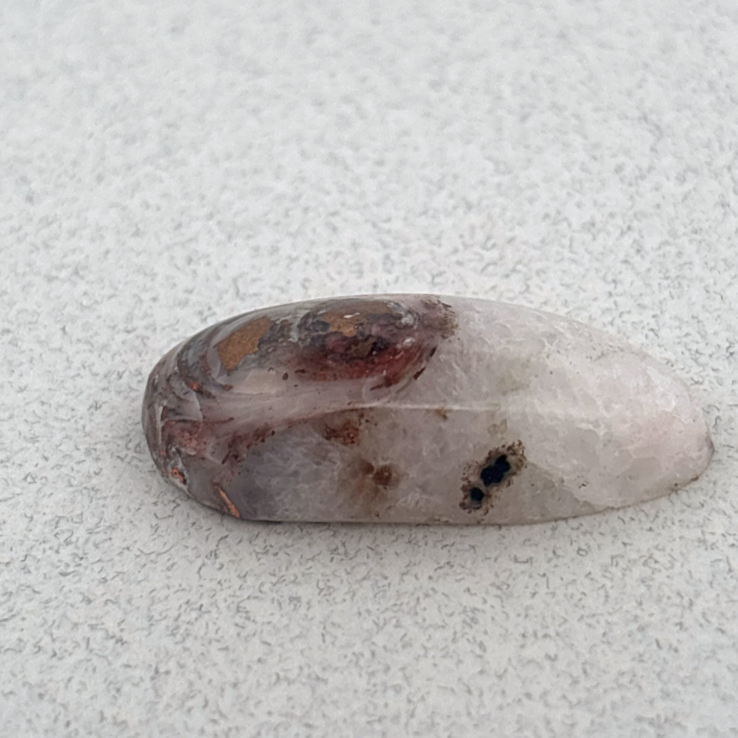 Copper Replacement Agate Cabochon, 16.1ct 26x12x7mm