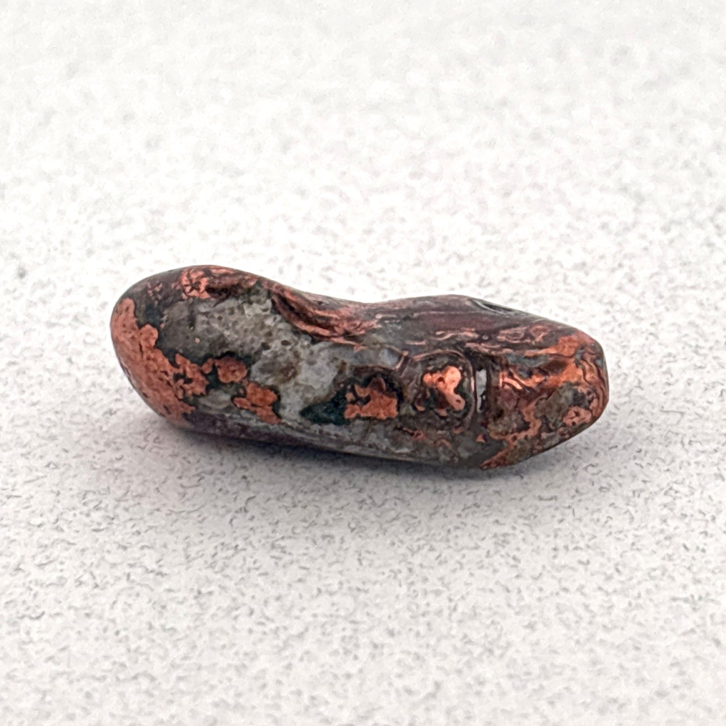 Polished Free From Copper Replacement Agate, 20.85ct 24x10x8mm