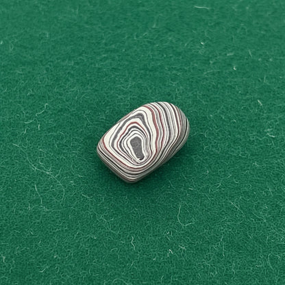 KC F-150 Plant Fordite 1960-1970 Free Form Cabocheon, 19x14x5mm, 7.13ct