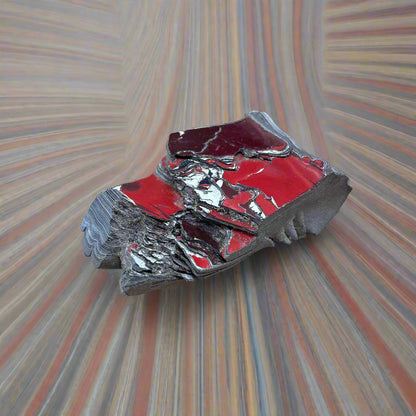 Historical Fordite Cutting Rough, Michigan, 66.5gr