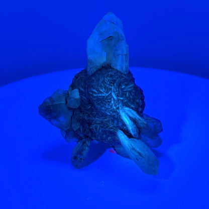 Fluorescent Selenite, Wyoming USA, 87gr, 6x7x4cm