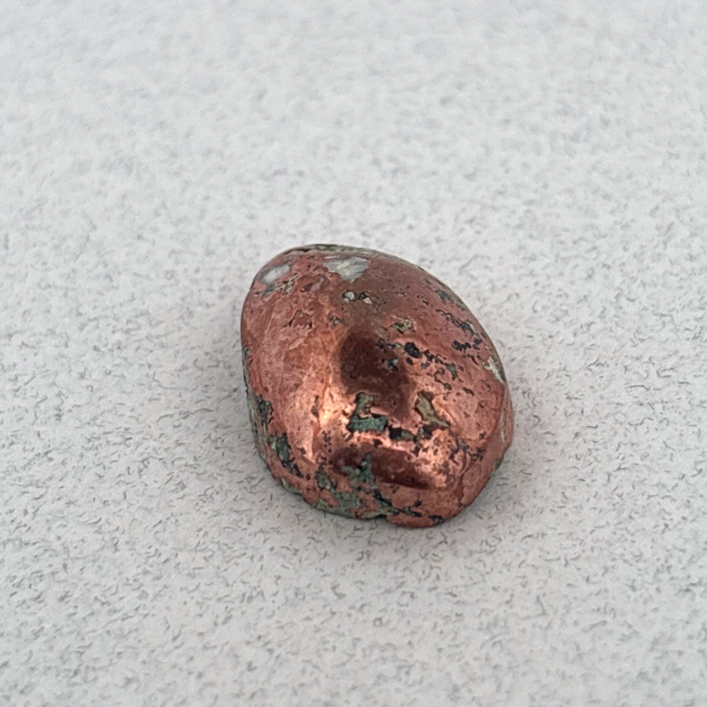 Copper Replacement Agate Cabochon, 17.42ct 17x12x6mm
