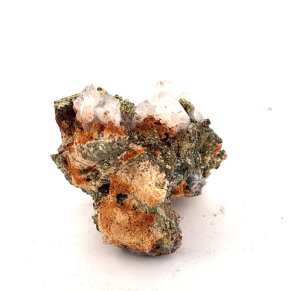 Pyrite & Quartz with Iron Staining, Morocco, 5x4x4.5cm, 83gr