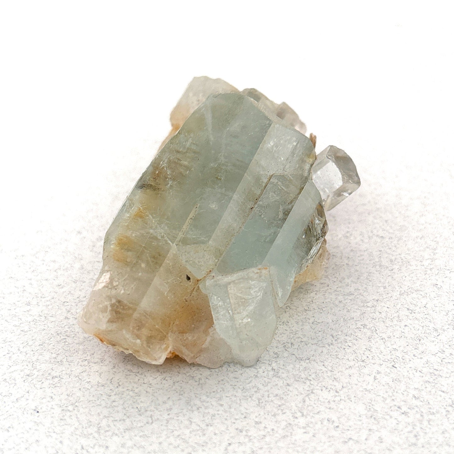 Aquamarine with Mica, Pakistan, 58.92gr, 65x35x27mm