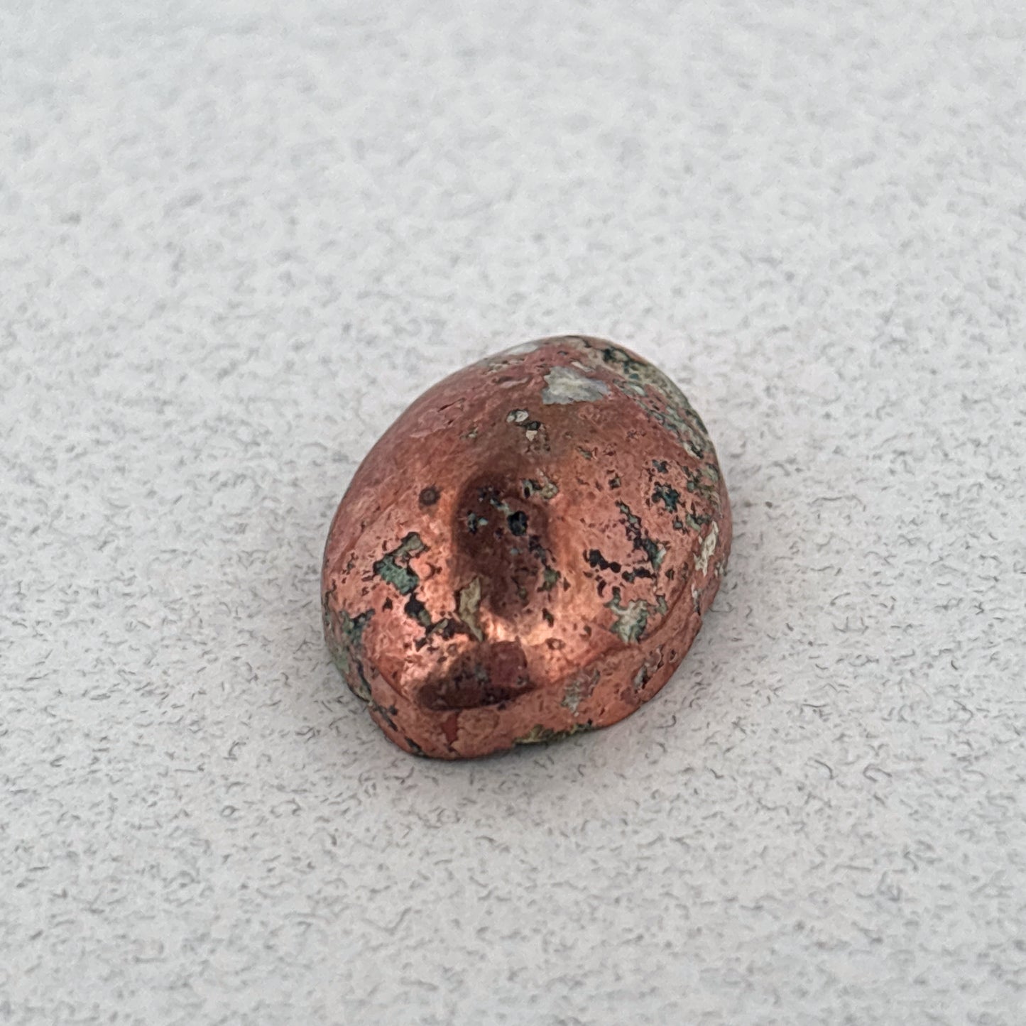 Copper Replacement Agate Cabochon, 17.42ct 17x12x6mm