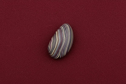 Corvettite Free From, 5.71ct, 24x11x5mm "Fordite" Bowling Green, KY, USA