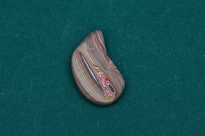 Corvettite Free From, 45.97ct, 53x22x10mm "Fordite" Bowling Green, KY, USA