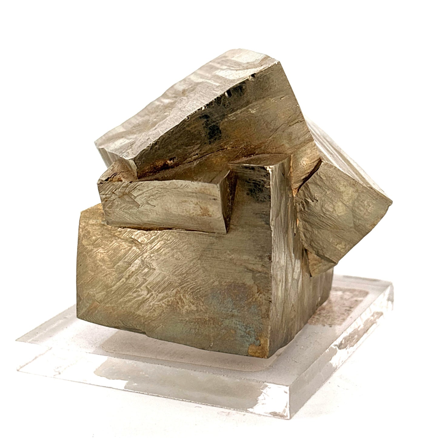 Pyrite Twin, Victoria Mine, Navajun, La Rioja, Spain 224gr