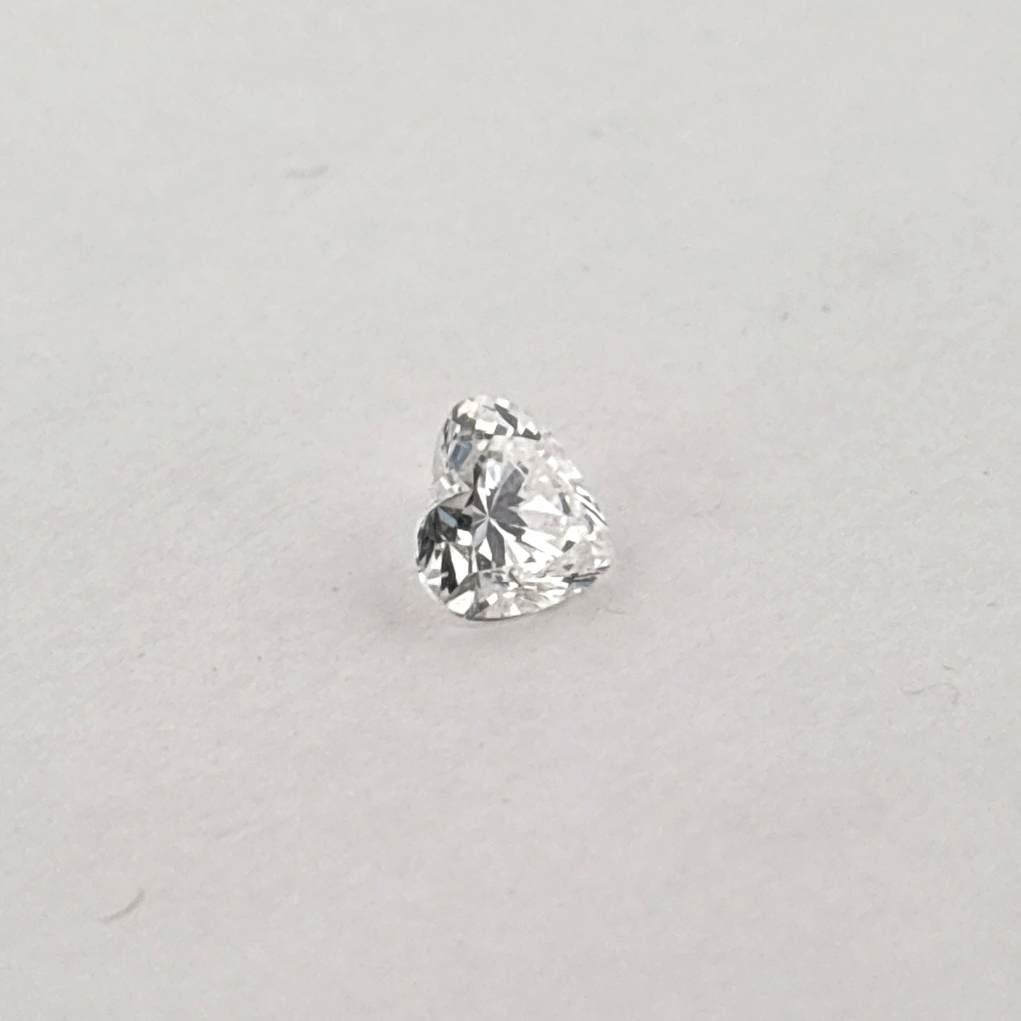 Certified Lab Grown Diamond, 1.39ct, D, SI1, Heart Shape, Excellent Cut
