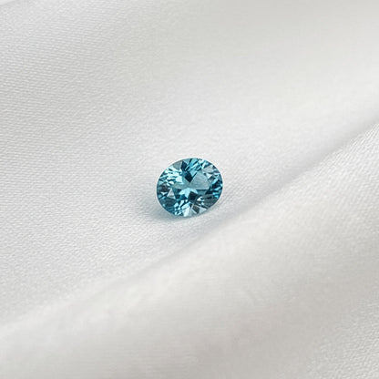 Certified Lab Grown Diamond, 0.97ct, VS2, Fancy Vivid Blue, 6.33 - 6.32 x 3.95mm