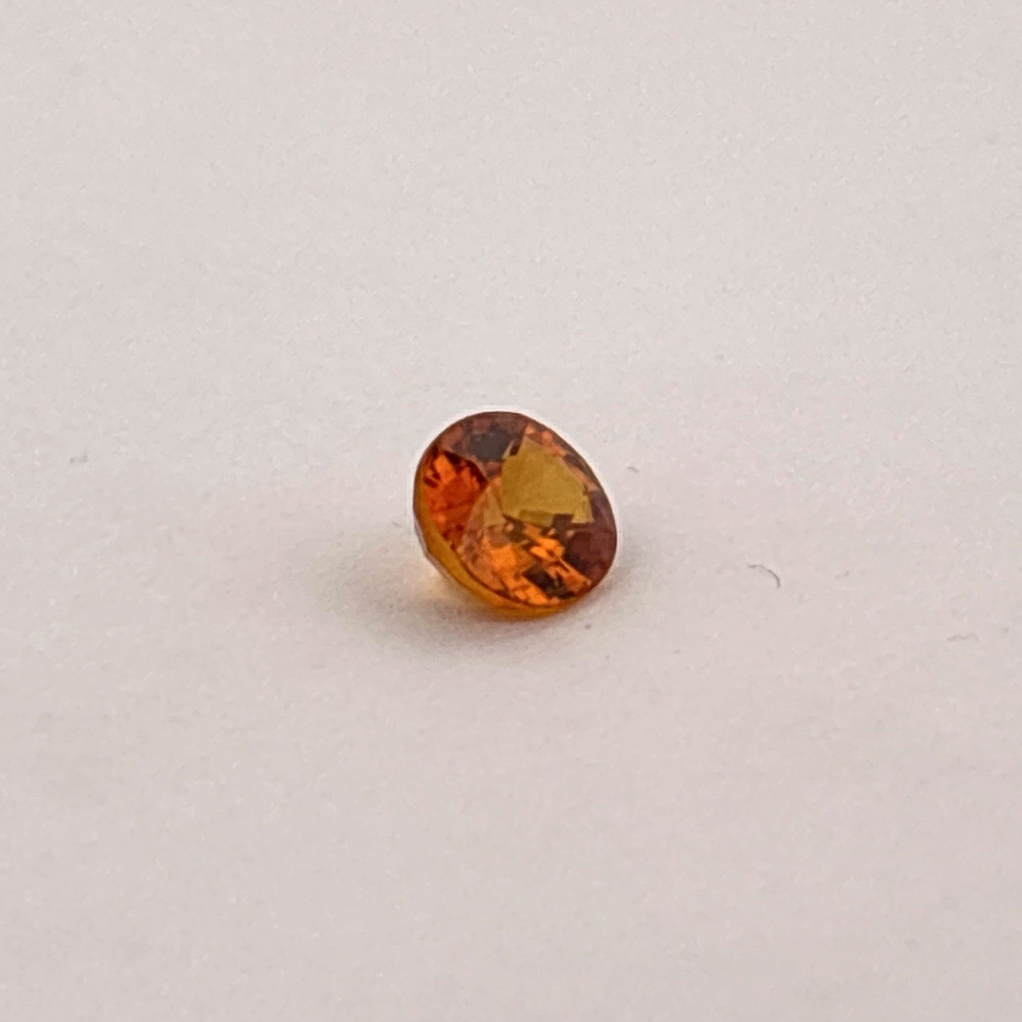 Natural Orange Sapphire, 1.88ct, 8.15x7.3x4.26mm, Africa