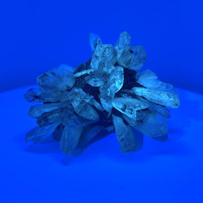 Florescent Selenite, Wyoming, USA, 211gr, 9x7x6cm