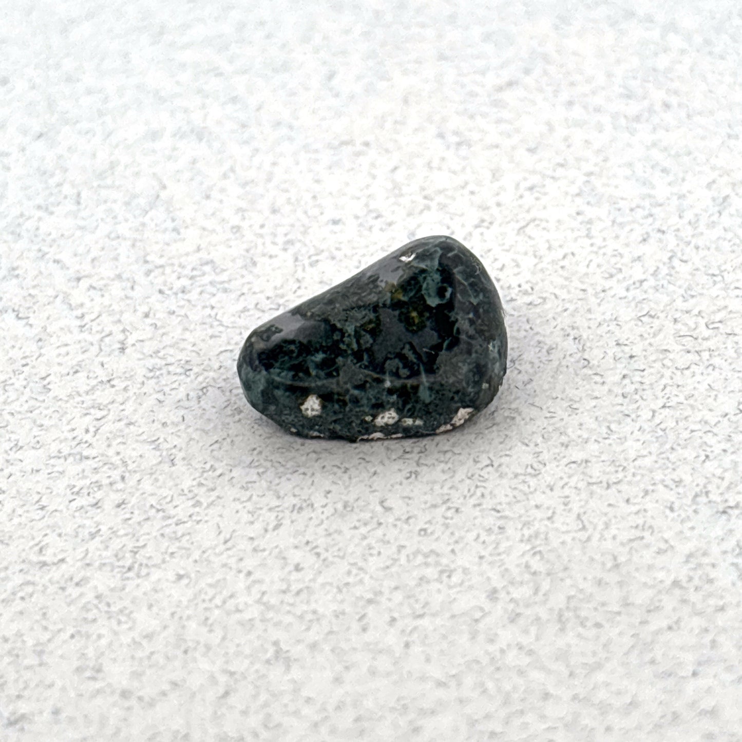 Free Form Michigan Greenstone Cabochon, 6.09ct 13x10x6mm