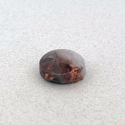 Copper Replacement Agate Cabochon, 24.23ct 18x16x7mm