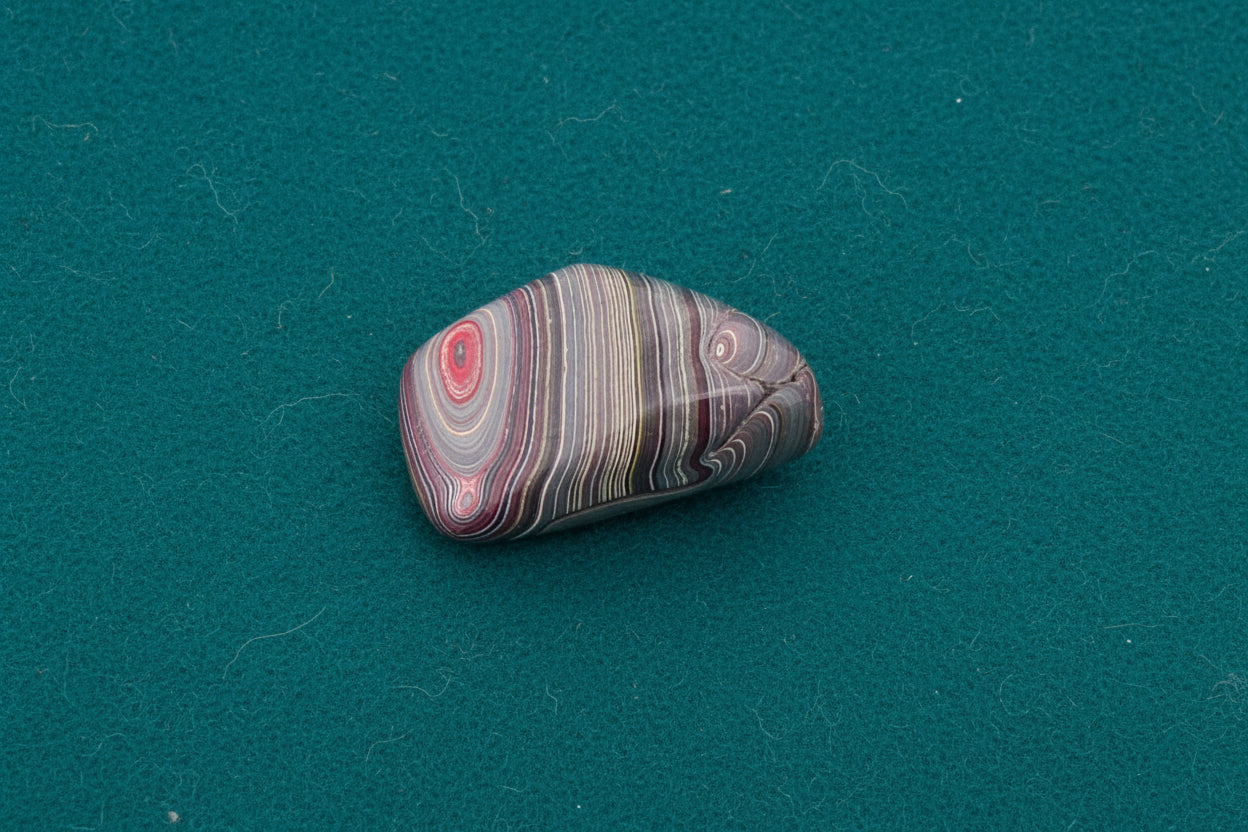 Corvettite Free From, 27.72ct, 29x21x13mm "Fordite" Bowling Green, KY, USA