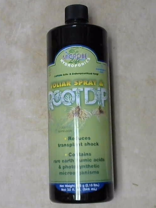 Microbe Life Hydroponics Foliar Spray and Root Dip 1 Quart