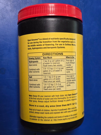 CLOSEOUT - Fox Farm Open Sesame 2 LB For Early Flowering Stage NPK 5-45-19