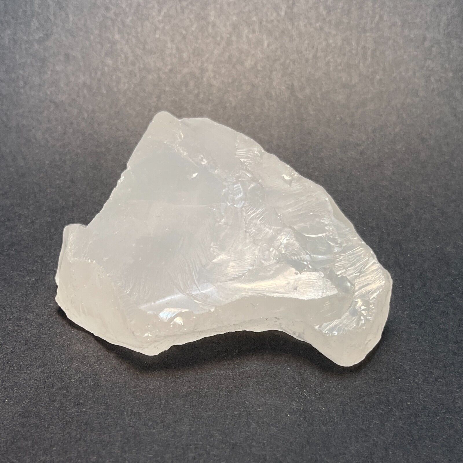 Natural Brazilian Translucent Quartz "Ghost Quartz" - 71x52x18mm 94.1gr