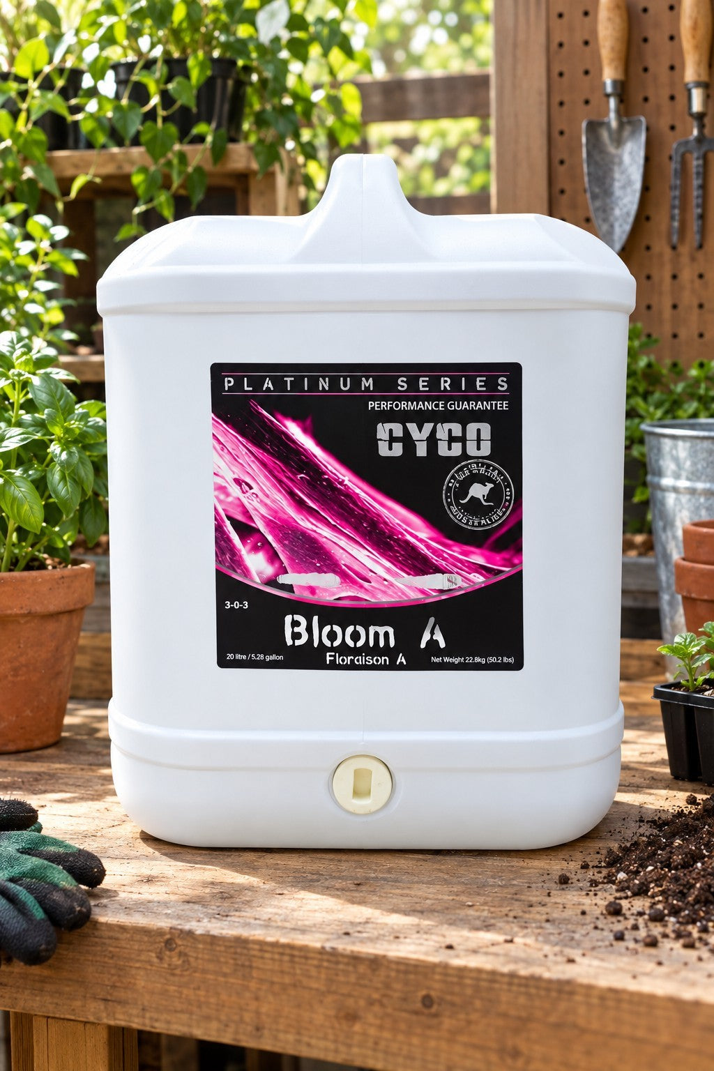 CLOSEOUT - Cyco Platinum Series Bloom A - 20 Liter Jug