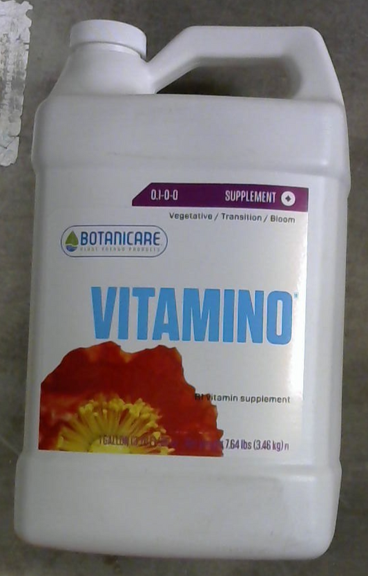 Botanicare Vitamino 1 Gallon Plant Growth Amino Acids Nutrient Vitamins Enhancer