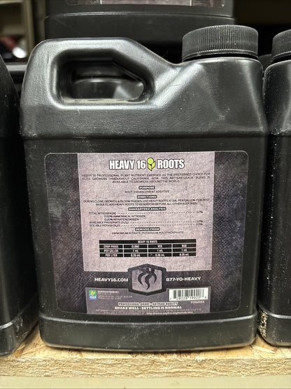 Heavy 16 Roots 16 oz / 1 Pint - Root Stimulator Enhancement Nutrient
