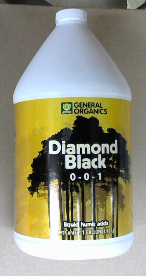 General Organics Diamond Black, 1 Gallon, Liquid Humic Acid