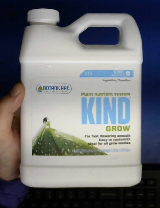 CLOSEOUT Botanicare Kind Grow  Fertilizer - 1 QT