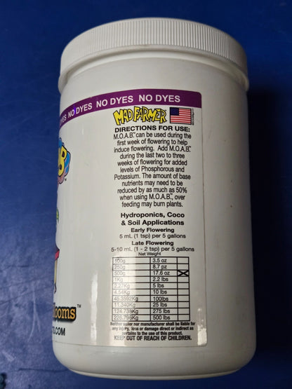 CLOSEOUT - Mad Farmer Mother of All Blooms MOAB 500g - 17.6 oz