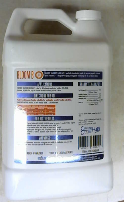 Current Culture, Bloom A & Bloom B, 1 Gallon Each