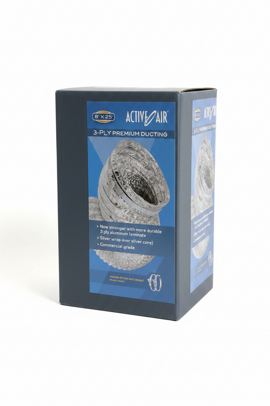 CLOSEOUT Active Air Premium Ducting, 8 x 25