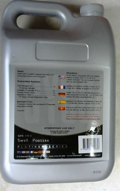 CLOSE OUT - Cyco Platinum Series - SWELL 5 Liter,  5L