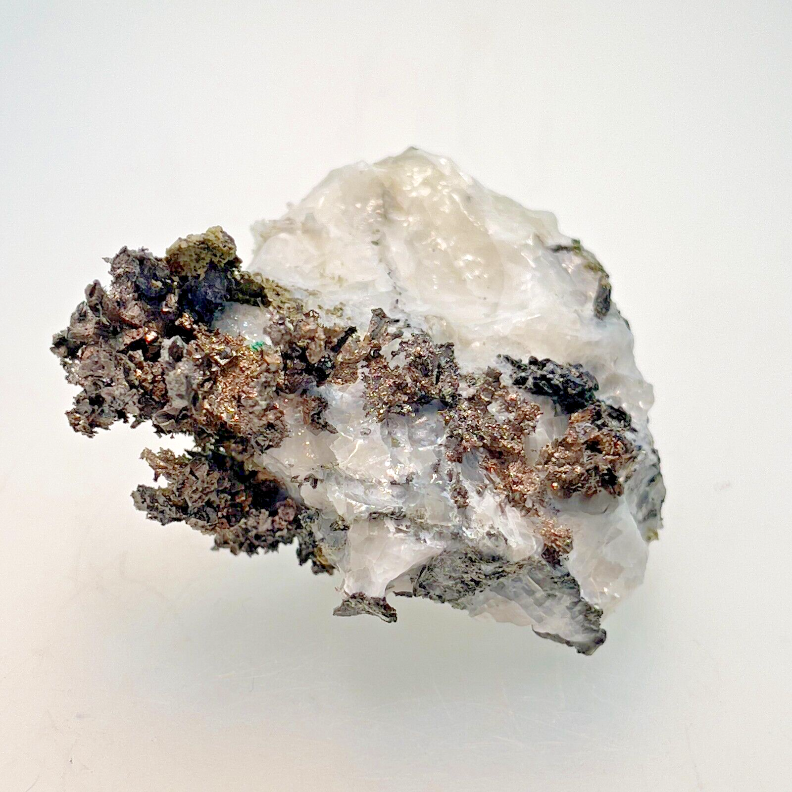 Natural Silver Crystal in Quartz from Morocco, 37.7gr. 56x48x27mm