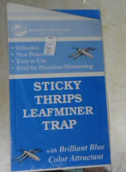 CLOSE OUT - Hydrofarm Hgsltlt Sticky Thrip Leafminer Trap 5 Count