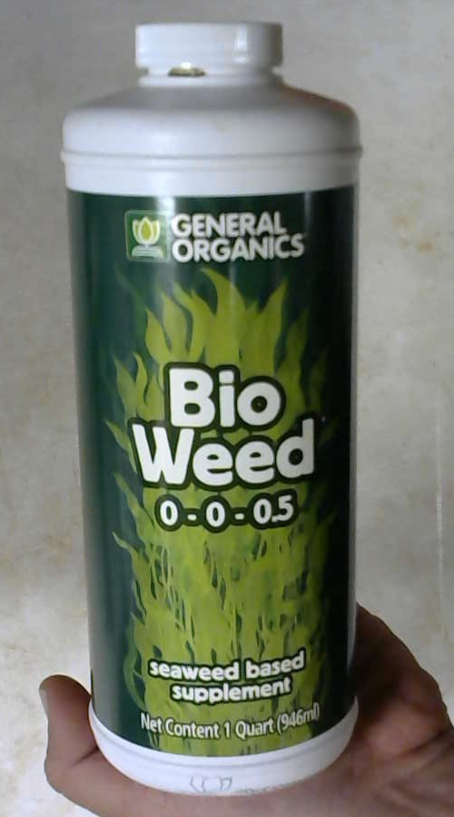 General Hydroponics Organics Bio Weed 0-0-0.5  -  1 Qt.