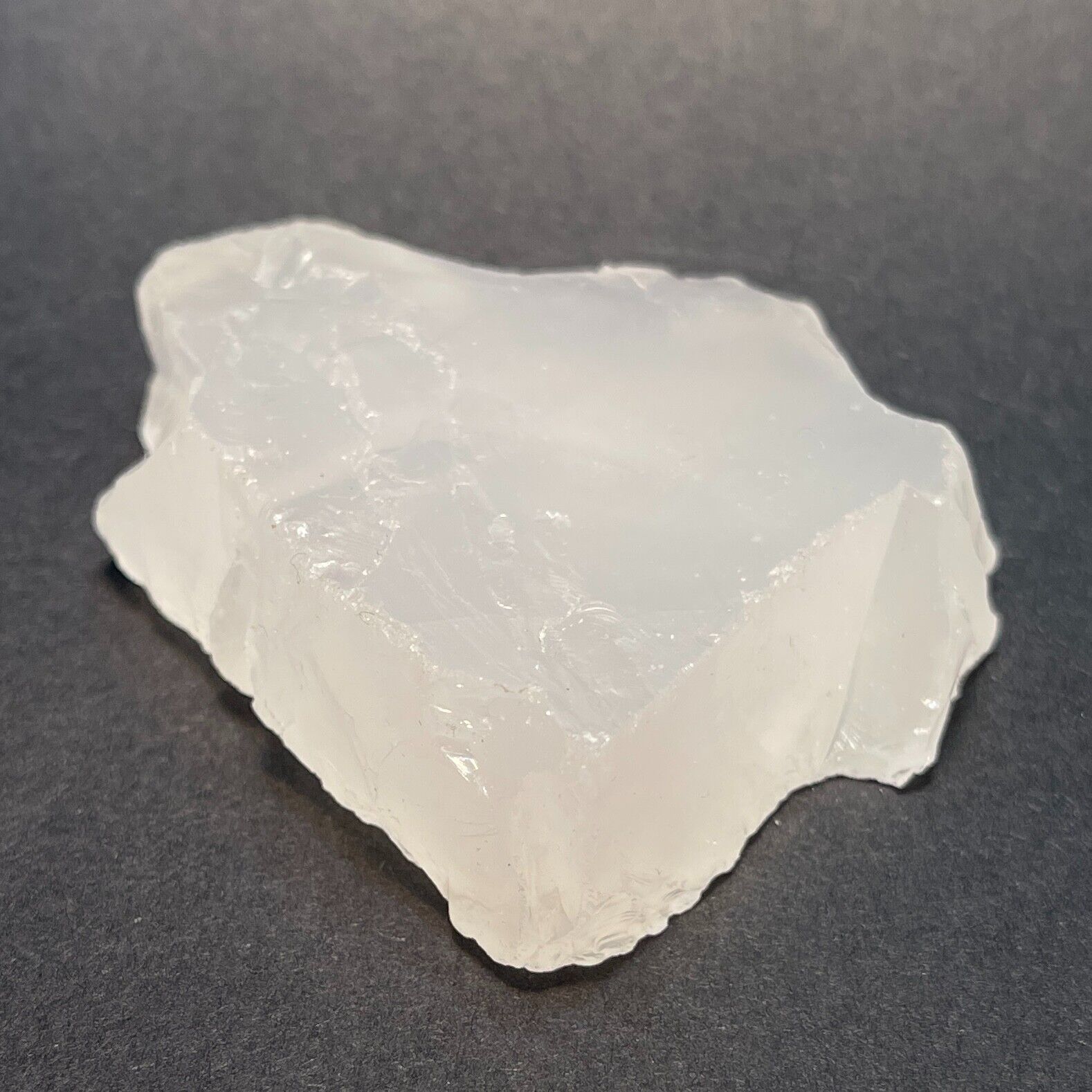 Natural Brazilian Translucent Quartz "Ghost Quartz" - 71x52x18mm 94.1gr