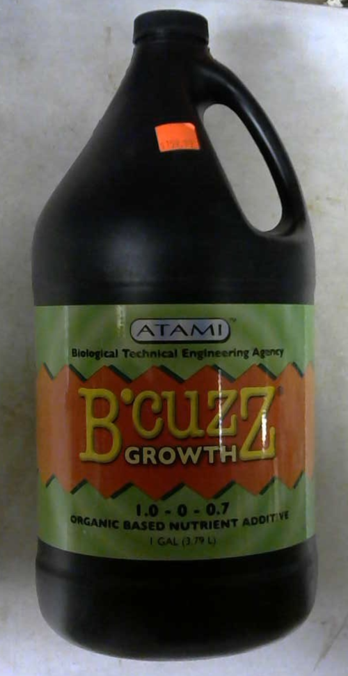 CLOSE OUT - Atami B’Cuzz Growth Stimulator 1 Gal Bcuzz Grow Indoor Outdoor Veg