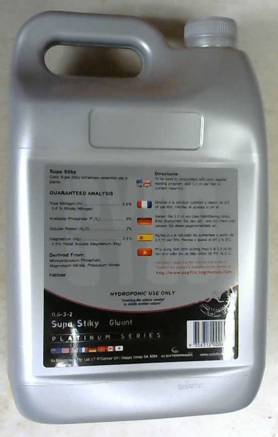 CLOSE OUT - Cyco Platinum Series - Supa Stiky (5 Liter)