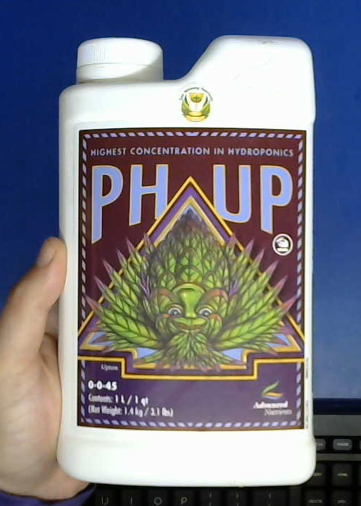 CLOSEOUT Advanced Nutrients - pH Up - 1L Hydroponic Plant Nutrient