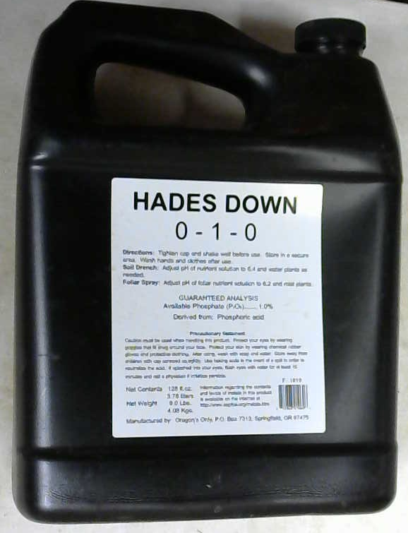 CLOSE OUT - Nectar For The Gods Hades Down - 1 Gallon