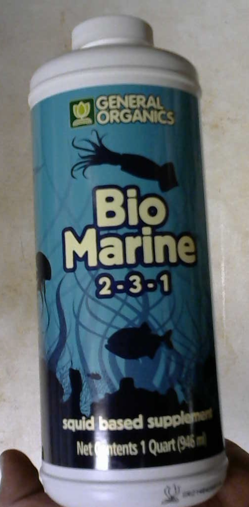 General Organics Bio Marine 2-3-1 1 Qt. Concentrate - Squid Based Suplement