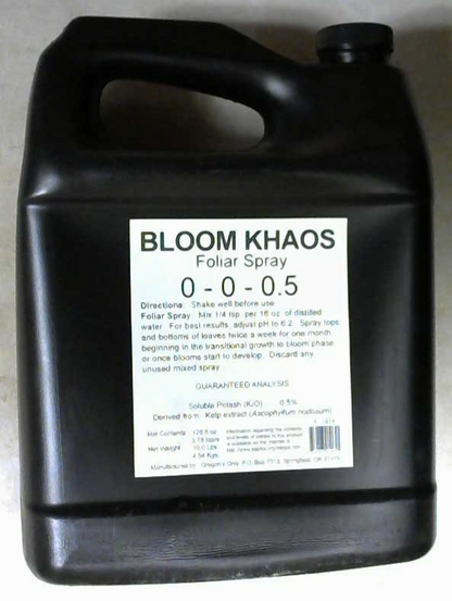 Nectar for the Gods, Bloom Khaos Foliar Spray 1 Gallon