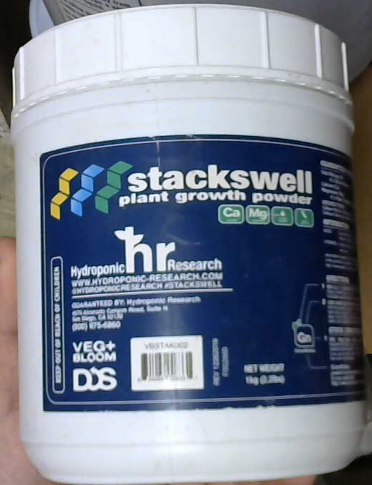 Stackswell Plant Growth Powder | Cation Exchange Enhancer - 2.2 lb Hydroponic