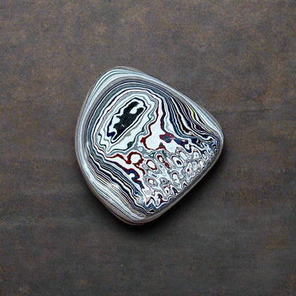 Historic Kenworth Truck Fordite Cabochon 63.92ct - 47x41mm - For Jewelry Making