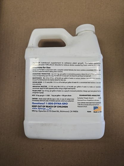 Dyna Gro Pro-Tekt 32 oz. 0-0-3 Quart Liquid Plant Food Fertilizer