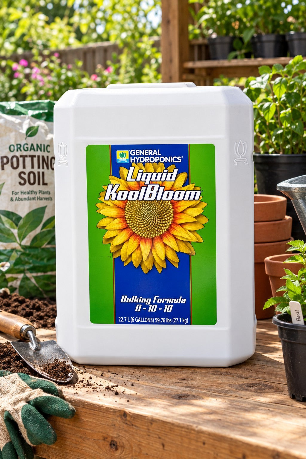 CLOSEOUT - General Hydroponics Liquid KoolBloom 22.7L / 6 Gallon