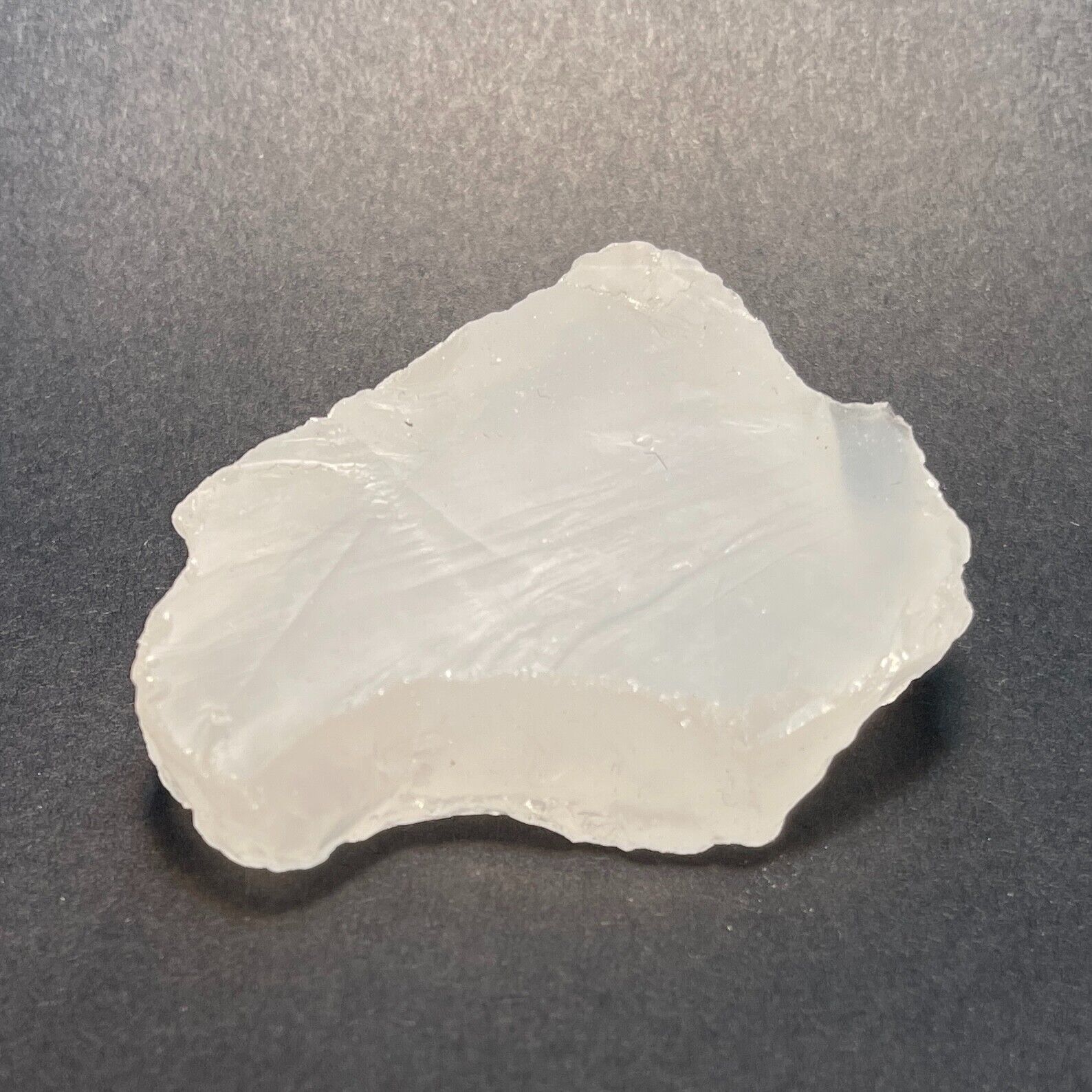Natural Brazilian Translucent Quartz "Ghost Quartz" - 71x52x18mm 94.1gr