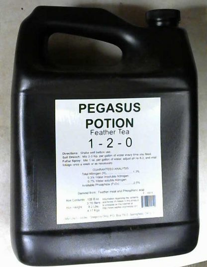 Nectar For the Gods Pegasus Potion 1Gal, Feather Meal & Phosphoric Acid
