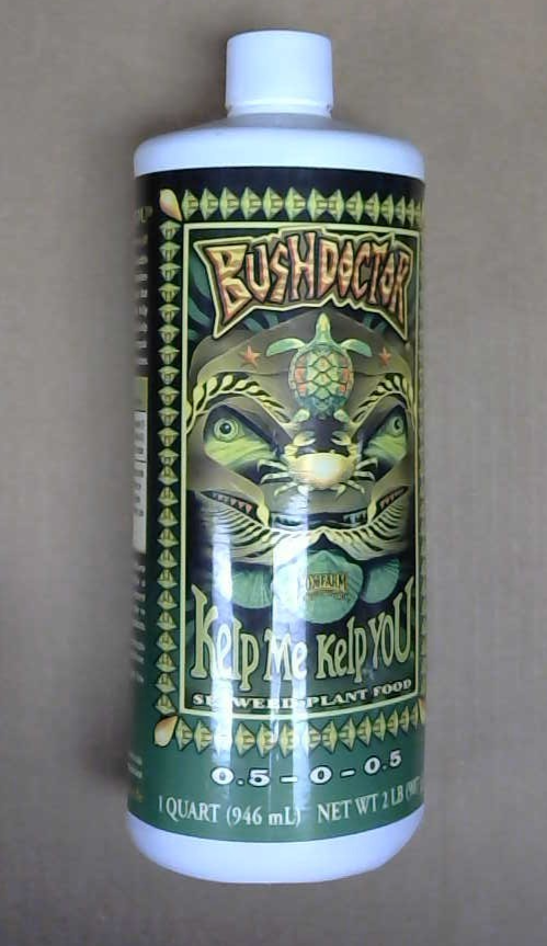 FoxFarm Bushdoctor Kelp Me Kelp You Fertilizer 1 Quart 0.5-0-0.5